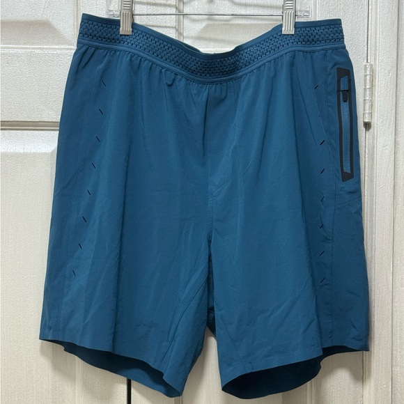 Ten Thousand Other - Ten Thousand Men’s L Turquoise 7” Deepdive-L Session Short Lined